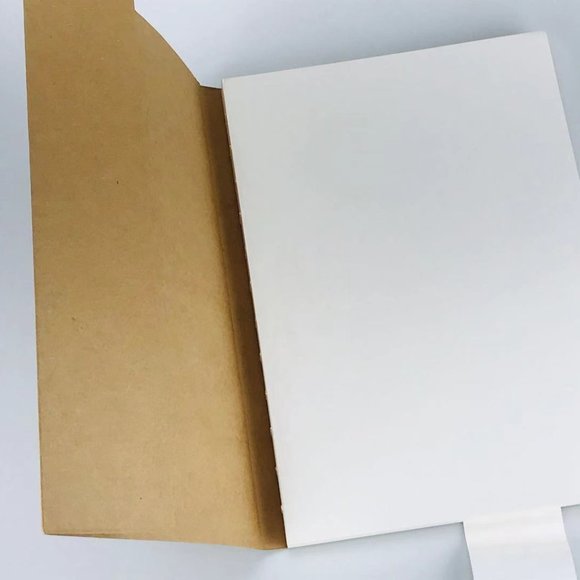 Board Kraft sleeve Sketchbook 7.25"*5.12"(Plain) - Picture 3 of 6
